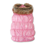 Ruched Reversible Bubble Jacket