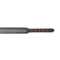 Load image into Gallery viewer, Freedom Trail Dog Collar In Black & Turquoise
