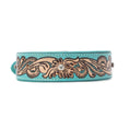 Load image into Gallery viewer, Turquoise Sky Southwest Dog Collar in Turquoise

