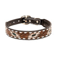 Load image into Gallery viewer, Hotshots Hand-Tooled Leather Dog Collar
