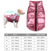 Chic Waterproof Puffer Dog Vest