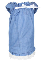 Parisian Pet 'Tunic Country Dress Denim' for Dogs and Cats, Colorful Country Style, Comfortable Denim