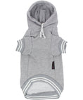Load image into Gallery viewer, Parisian Pet 'Blessed Hoodie' in Gray - Trendy Pet Hoodie for Dogs & Cats, Perfect for Fall & Winter
