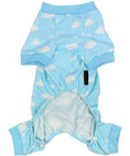 Load image into Gallery viewer, Parisian Pet 'Blue Cloud' Pajama for Dogs & Cats, Comfortable Pet Pajama Set, Cozy Dog Pajamas, Blue
