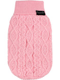 Load image into Gallery viewer, Parisian Pet 'Cable Knit Sweater' - Warm & Stylish Pet Sweater in Blush Pink for Dogs & Cats-Valentine's Day-Valentine's Day
