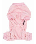 Load image into Gallery viewer, Parisian Pet 'Velour Pajama Blush' for Dogs & Cats, Soft Pet Sleepwear, Luxury Dog Pajamas, Blush Pink-Valentine's Day
