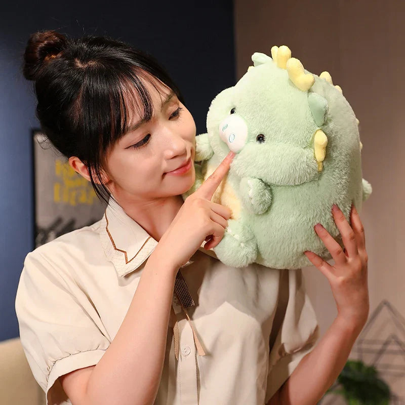 Chubby Pastel Dragon Plushies 