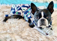 Load image into Gallery viewer, Parisian Pet 'Palm Leaves Dress' Dog & Cat T-Shirt – Comfortable Stylish Summer Dog Dress – Green, White

