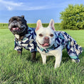Load image into Gallery viewer, Parisian Pet 'Palm Leaves Dress' Dog & Cat T-Shirt – Comfortable Stylish Summer Dog Dress – Green, White
