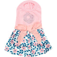 Load image into Gallery viewer, Parisian Pet 'Cherry Blossoms Dress' Dog & Cat Shirt – Designer Pink Floral Dress, Perfect for Summer – Pink-Valentine's Day

