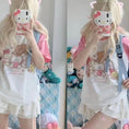 Load image into Gallery viewer, Kawaii Hearts Club Animals T-Shirt 
