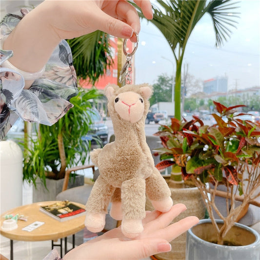 Alpaca Plushie Keychains 