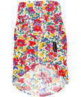Load image into Gallery viewer, Parisian Pet 'Floral Artsy' Dog & Cat Camp Shirt – Trendy Embroidered Cotton Apparel, Comfortable & Stylish-Valentine's Day
