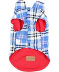 Load image into Gallery viewer, Parisian Pet 'Plaid Reversible Jacket' for Dogs & Cats, Stylish Pet Outerwear, Warm Winter Dog Jacket,-Valentine's Day
