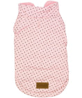 Load image into Gallery viewer, Parisian Pet 'Polka Dot Jacket' for Dogs & Cats, Designer Pet Outerwear, Holiday Pet Jacket, Pink with Black Dots-Valentine's Day
