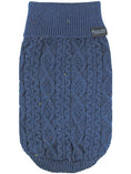 Load image into Gallery viewer, Parisian Pet 'Cable Knit Sweater' - Warm & Stylish Pet Sweater in Navy Blue for Dogs & Cats
