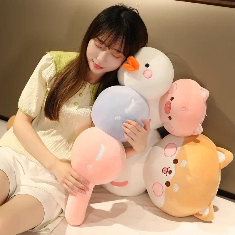 Cute Animal Dango Snack Plushies 