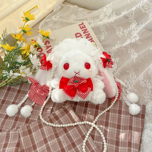 Bunny & Bows Plushie Purse 