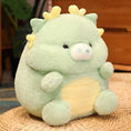 Load image into Gallery viewer, Chubby Pastel Dragon Plushies 
