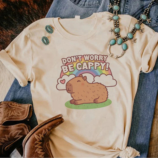 Kawaii Capybara T-Shirts 