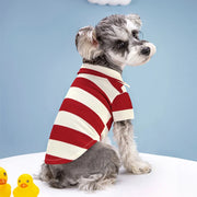 Striped Polo Dog Shirt