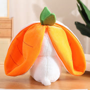 Carrot and Strawberry Bunny Plushies 