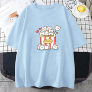 Cute Popcorn Bears T-Shirt 