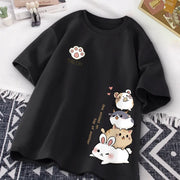 Cute Animal Stack T-Shirt 