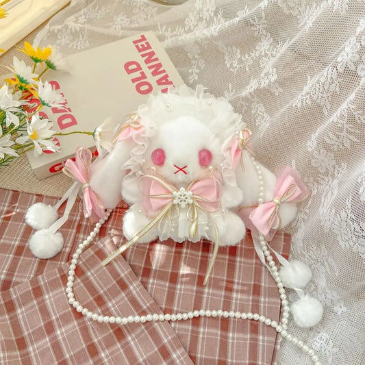 Bunny & Bows Plushie Purse 