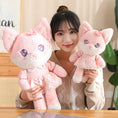 Load image into Gallery viewer, Cherry Blossom Fox Plushie 
