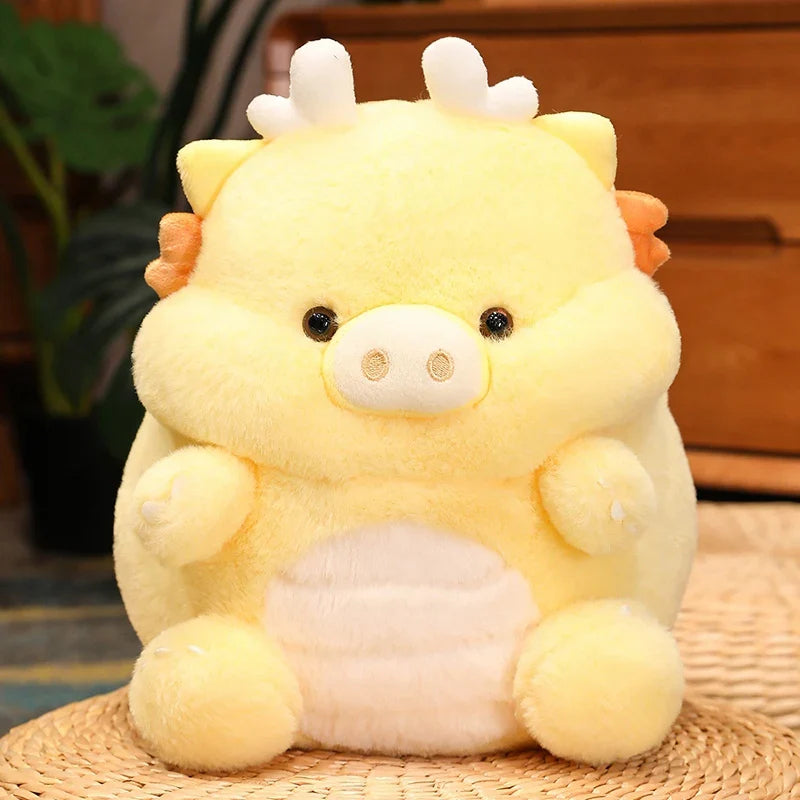 Chubby Pastel Dragon Plushies 