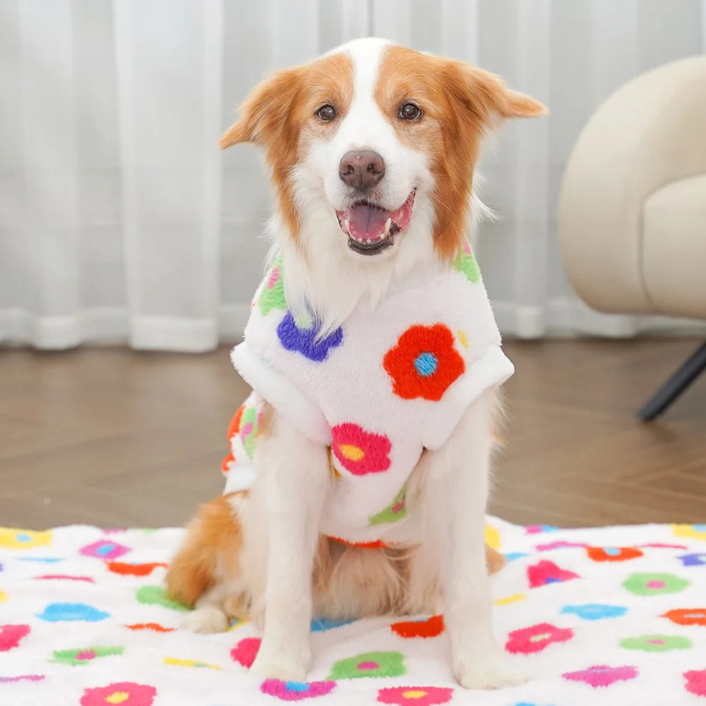 Flower Power Dog Fleece