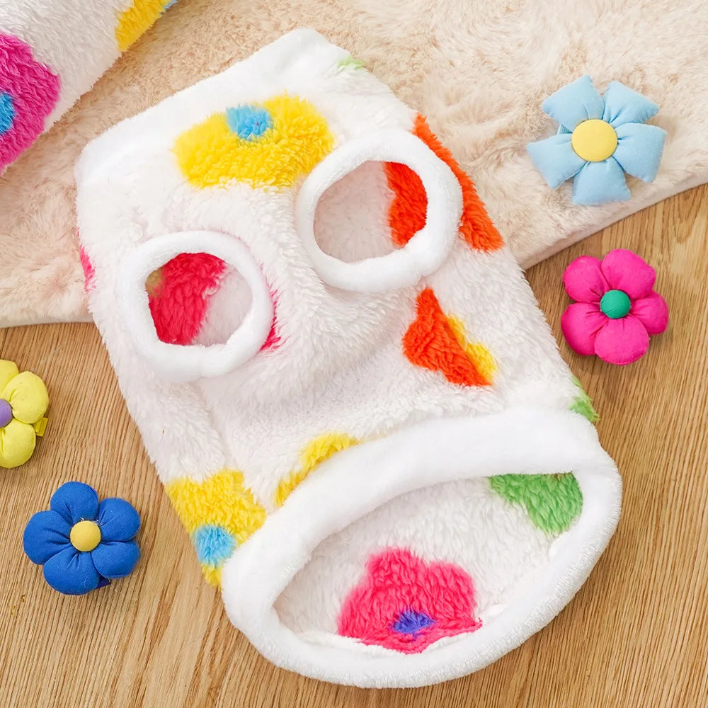 Flower Power Dog Fleece