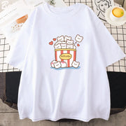 Cute Popcorn Bears T-Shirt 