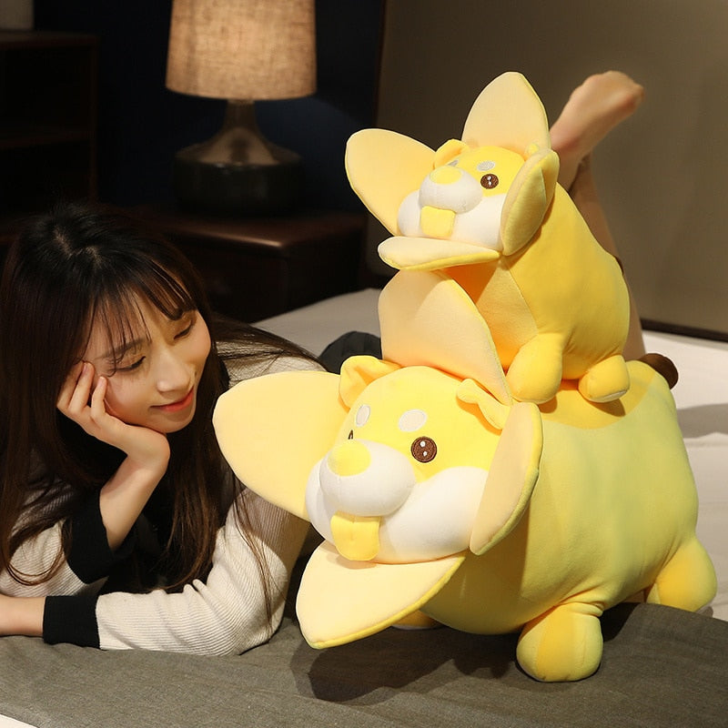 Banana Shiba Inu Plushie 