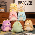 Load image into Gallery viewer, Chubby Pastel Dragon Plushies 
