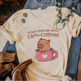 Load image into Gallery viewer, Kawaii Capybara T-Shirts
