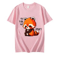 Load image into Gallery viewer, "No Talk Me I Angry" Red Panda T-Shirt 
