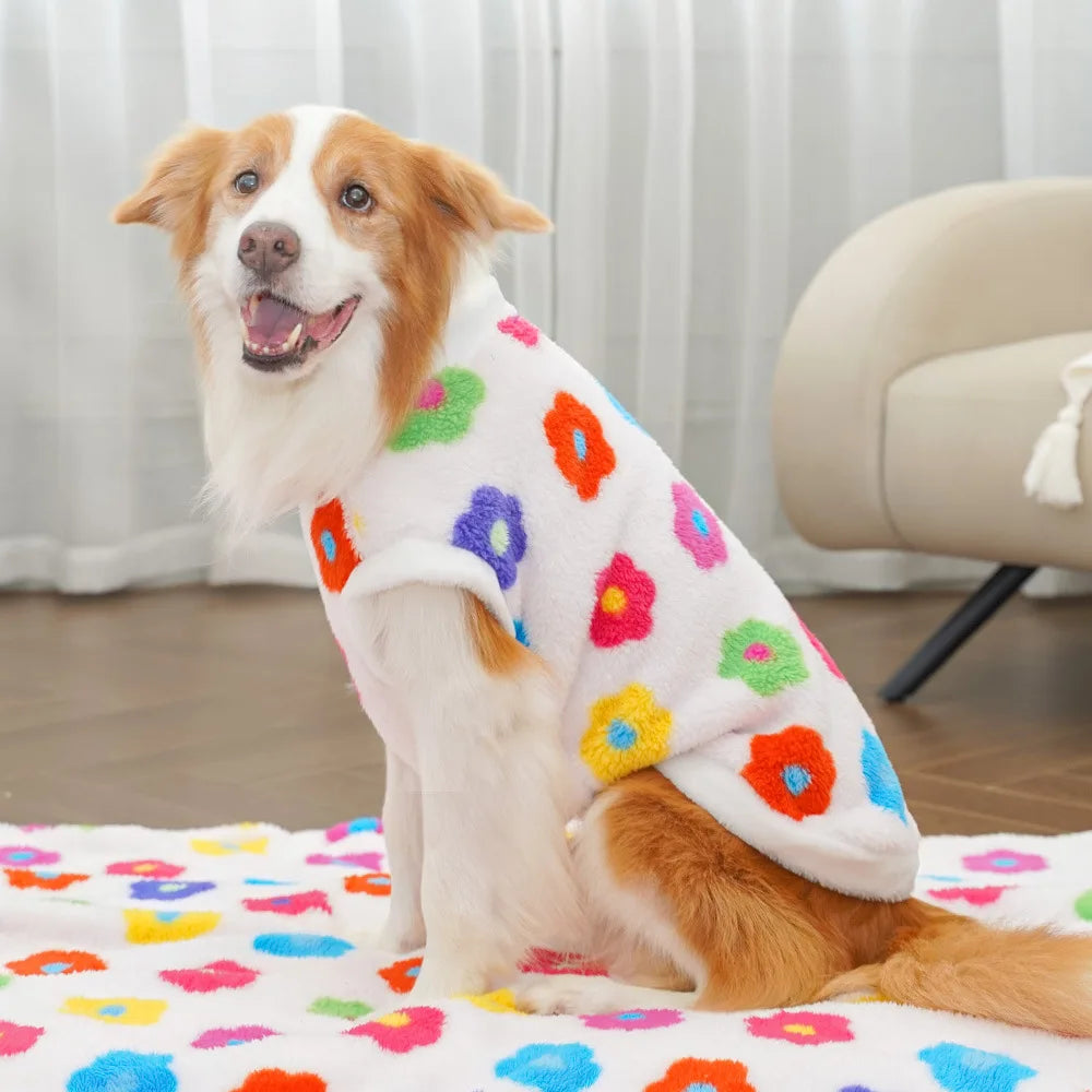 Flower Power Dog Fleece