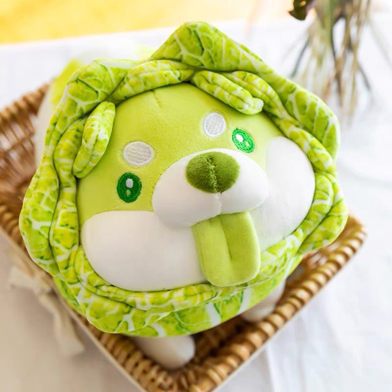 Cabbage Shiba Inu Plushie 
