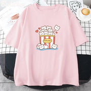 Cute Popcorn Bears T-Shirt 
