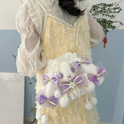 Bunny & Bows Plushie Purse 