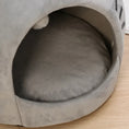 Load image into Gallery viewer, Cute Cat Shaped Cat Bed 
