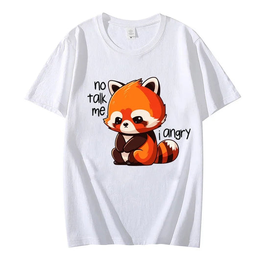 "No Talk Me I Angry" Red Panda T-Shirt 