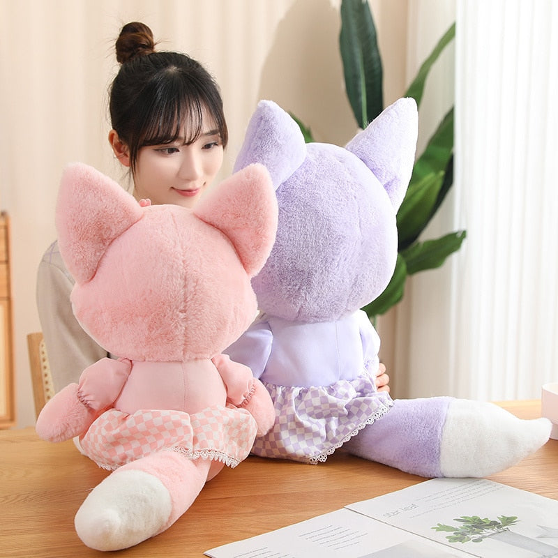Cherry Blossom Fox Plushie 