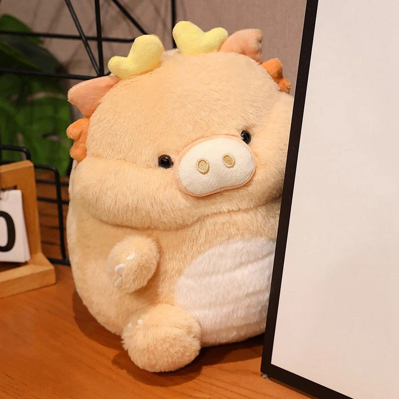 Chubby Pastel Dragon Plushies 