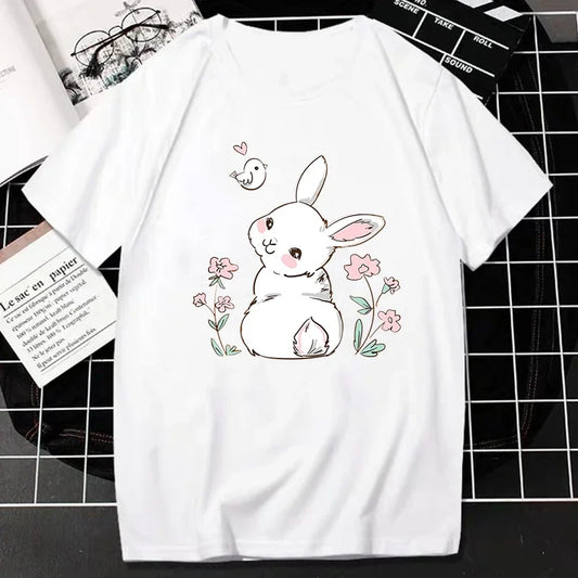 Cute Spring Bunny T Shirt 