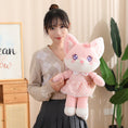 Load image into Gallery viewer, Cherry Blossom Fox Plushie 
