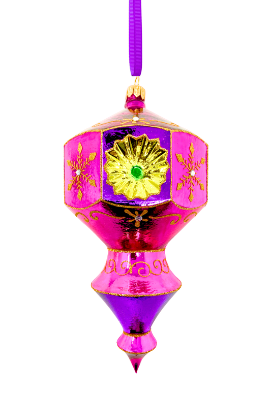 Starlet Sabrina Prisma Glass Ornament - Southlake Paws