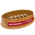 Load image into Gallery viewer, San Francisco 49ers Football Slow Feeder Bowl
